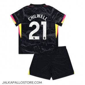 Chelsea Ben Chilwell #21 Kolmaspaita Lapsille 2024-25 Lyhythihainen (+ shortsit)